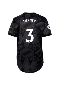 Arsenal Kieran Tierney #3 Voetbaltruitje Uit tenue Dames 2022-23 Korte Mouw
